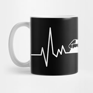 Welder Heartbeat Mug